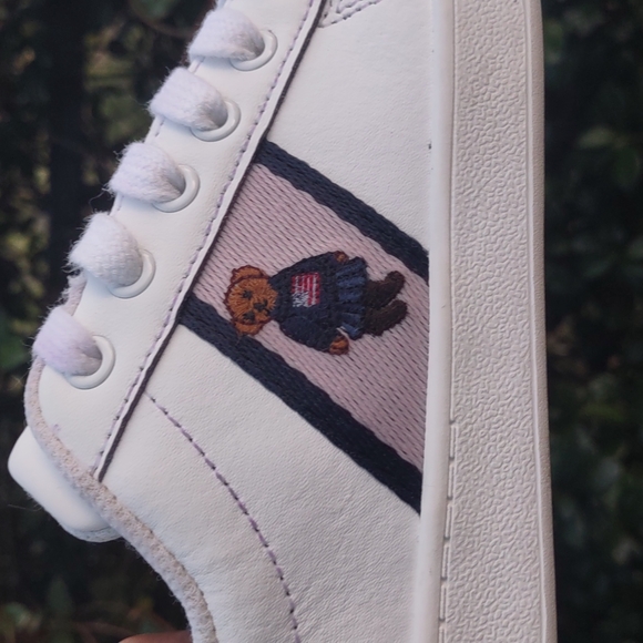 Polo Ralph Lauren Little kids Quilton Bear Sneakers - Picture 4 of 17